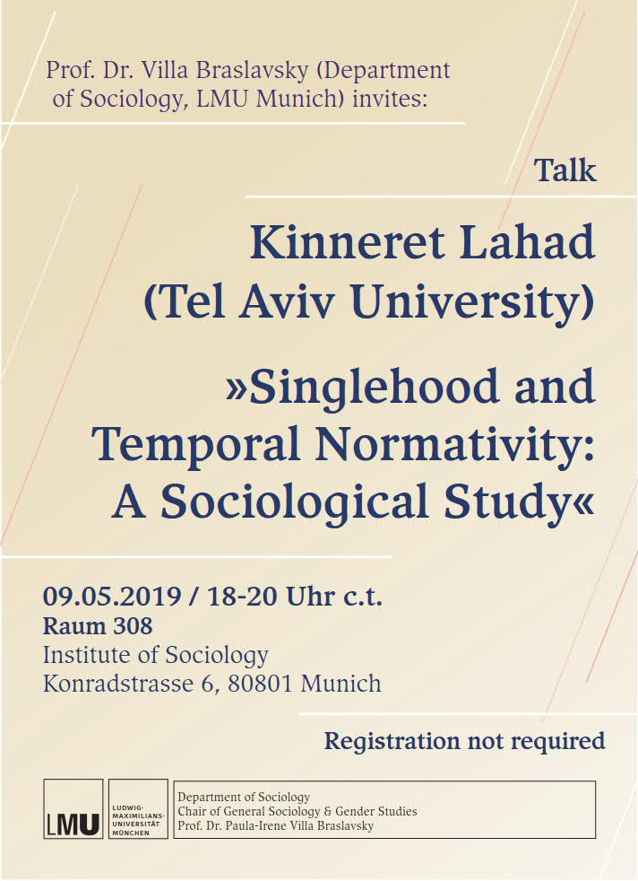 Singlehood And Temporal Normativity A Sociological Study